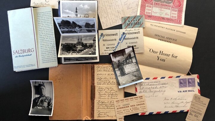 A collection of artifacts from Clarence Williams that have been digitized and annotated for the project “Nebraska Stories of Humanity: Holocaust Survivors and WWII Veterans.”